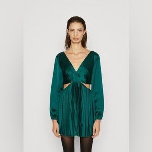 Abercrombie & Fitch Teal Mini Dress